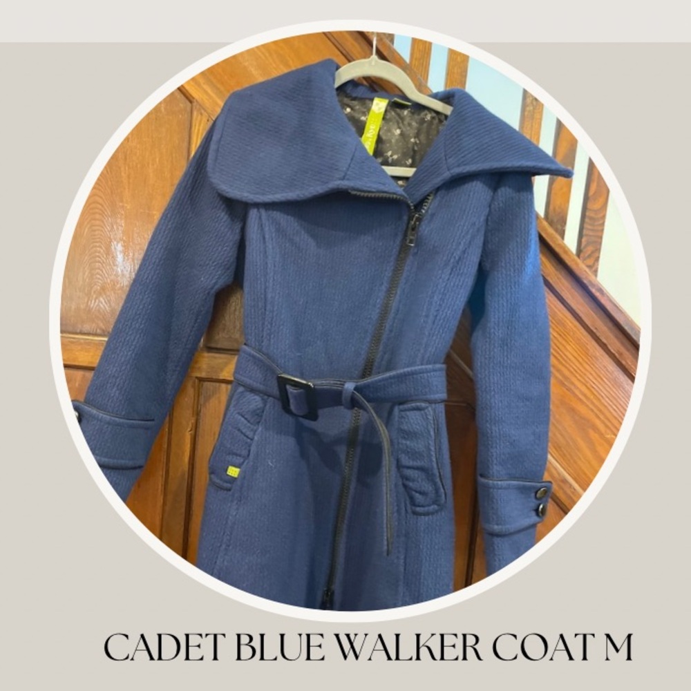 COPY - CADET BLUE WALKER COAT BY SOIA&KYO M